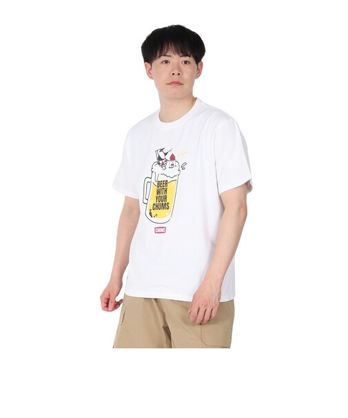 チャムス（CHUMS）AtBg 乾杯 Tシャツ CH01-2570-W001 ホワイト