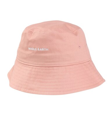 ホールアース（Whole Earth）帽子 トレッキング 登山 ベーシック バケットハット WE2TDZ63 PNK