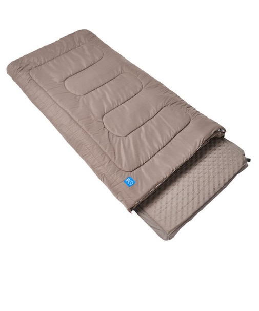 ホールアース（Whole Earth）シュラフ 寝袋 封筒型 CAMPUTON COMP 5～10℃ WE2TDE27 GREIGE