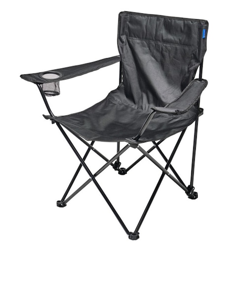 ホールアース（Whole Earth）アウトドアチェア 椅子 スチール FUN TIME CHAIR WE2TDC65 BLK