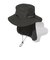帽子 ハット トレッキング 登山 H INS SUNSHADE HAT RE25SST5700021 BLK