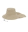 ホールアース（Whole Earth）帽子 ハット トレッキング 登山 VOLUME SUNSHADE ハット WE2TDZ61 BEG