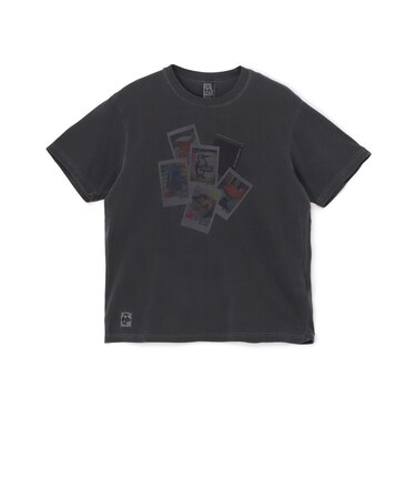 チャムス（CHUMS）半袖Tシャツ かせきさいだぁ Instnt Pht CH11-2556-K001 ブラック