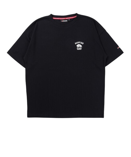 BonFire（ボンファイアー）半袖Tシャツ Wild boar 50BNF5SCD2374 BLK ブラック