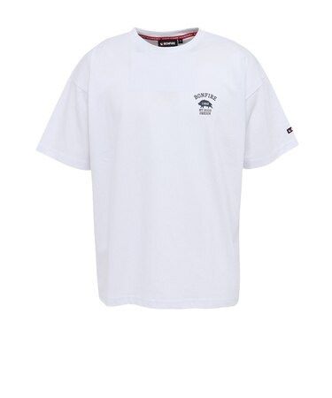 BonFire（ボンファイアー）半袖Tシャツ Wild boar 50BNF5SCD2374 WHT ホワイト