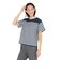 ホールアース（Whole Earth）半袖Tシャツ BORDER WE2TDZ56 NVY ネイビー 速乾