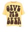 ゴースローキャラバン（GOSLOWCARAVAN）半袖Tシャツ ギブミービア ゆったりTシャツ 341919 YEL イエロー