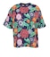 ゴースローキャラバン（GOSLOWCARAVAN）半袖Tシャツ ストレッチサッカー 総柄プリントTシャツ 346124 NVY ネイビー 速乾