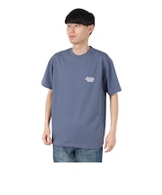 マーモット(Marmot)半袖Tシャツ MMW エンブロイダリーTシャツ MTSS25MST064-C079 インディゴブルー 速乾