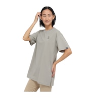 ホールアース(Whole Earth)カットソー 半袖 LONG COOL Tシャツ WE2TDZ58 OLIVE 冷感 速乾