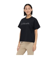 ホールアース（Whole Earth）カットソー 半袖 LONG COOL Tシャツ WE2TDZ57 BLK 冷感 速乾