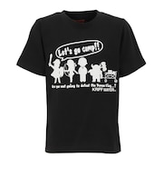 クリフメイヤー(KRIFF MAYER)ジュニア 楽LUCK-Tシャツ 勇者キャンプ J2444300:17:CHARCOAL