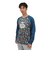 チャムス（CHUMS）スプラッシュ ブービーフェイス ロングスリーブTシャツ CH01-2541-Z354