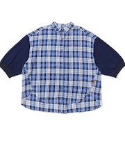 クリフメイヤー(KRIFF MAYER)涼しげシアーシャツ W2457204 79 NAVY