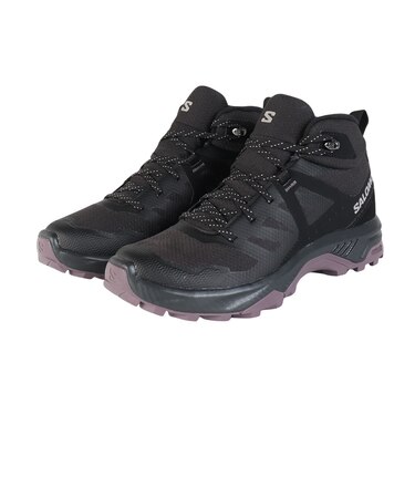 サロモン(SALOMON)ハイキングシューズ 登山靴 山登り EXEO MID GTX L47632700 ゴアテックス 防水 ハイカット