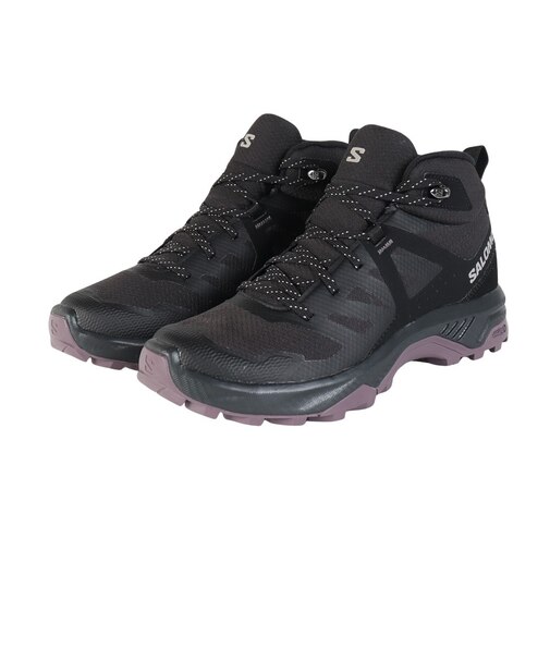 サロモン(SALOMON)ハイキングシューズ 登山靴 山登り EXEO MID GTX L47632700 ゴアテックス 防水 ハイカット