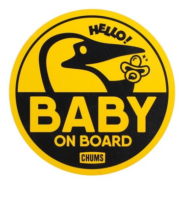 チャムス（CHUMS）ベビーオンボードマグネット ステッカー ワッペン CH62-2139-0000