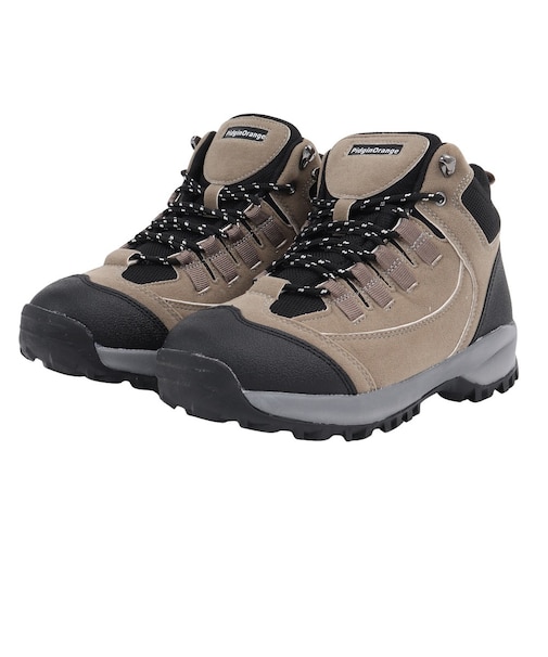 ハイカット 登山靴 トレッキングミッドシューズ PGNOR-TRKM250420 BEG