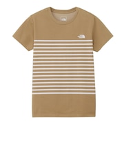 ザ・ノース・フェイス(THE NORTH FACE)半袖Tシャツ ショートスリーブパネルボーダーティー NTW32406 CK カーキ 速乾