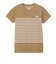 ザ・ノース・フェイス（THE NORTH FACE）半袖Tシャツ ショートスリーブパネルボーダーティー NTW32406 CK カーキ 速乾