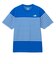 ザ・ノース・フェイス（THE NORTH FACE）半袖 Tシャツ ショートスリーブパネルボーダーティー NT32406 HB ブルー 速乾