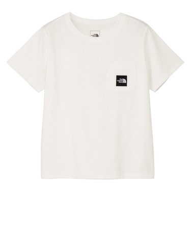 ザ・ノース・フェイス（THE NORTH FACE）半袖 スクエアロゴポケット Tシャツ NTW82541 W