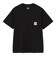 ザ・ノース・フェイス（THE NORTH FACE）半袖 スクエアロゴポケット Tシャツ NT82541 K