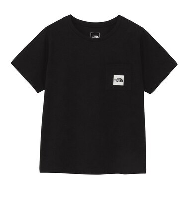 ザ・ノース・フェイス（THE NORTH FACE）半袖 スクエアロゴポケット Tシャツ NTW82541 K