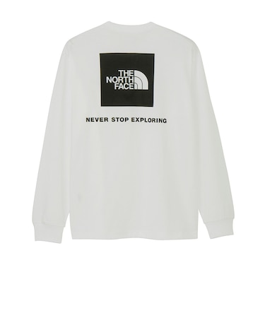 ザ・ノース・フェイス(THE NORTH FACE)長袖 ロンT ロングスリーブ バックスクエアロゴティー NT32442 WK