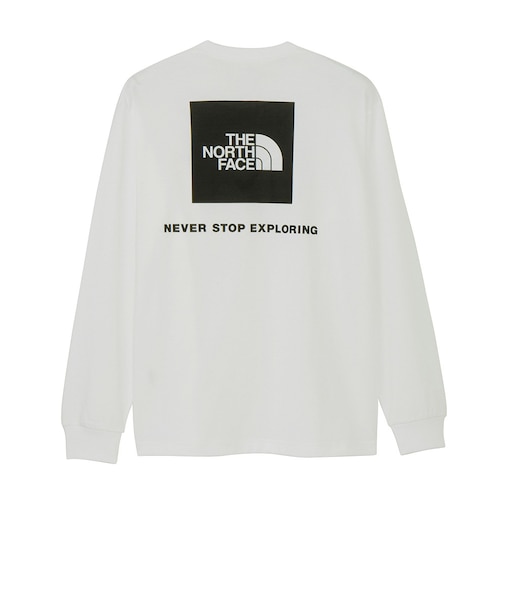 ザ・ノース・フェイス(THE NORTH FACE)長袖 ロンT ロングスリーブ バックスクエアロゴティー NT32442 WK