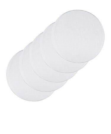 その他ブランド（OTHER BRAND）キャンプ バーベキュー 57cm ラウンド型グリル用使い捨て焼き網 5枚パック 4580107676958