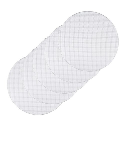その他ブランド（OTHER BRAND）キャンプ バーベキュー 57cm ラウンド型グリル用使い捨て焼き網 5枚パック 4580107676958