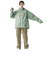 カジメイク(KAJIMEIKU)レインスーツ 雨具 フェミニン3 上下セット 7481 グリーン