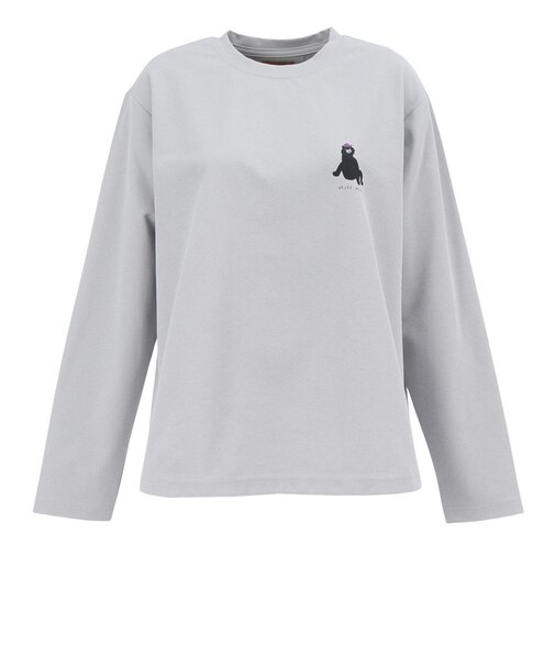 クリフメイヤー（KRIFF MAYER）プリント長袖Tシャツ W2527849X:12:L/GRAY