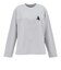 クリフメイヤー（KRIFF MAYER）プリント長袖Tシャツ W2527849X:12:L/GRAY