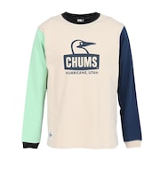 チャムス(CHUMS)ブービーフェイス ブラッシュドロングスリーブTシャツ CH01-2667-C110