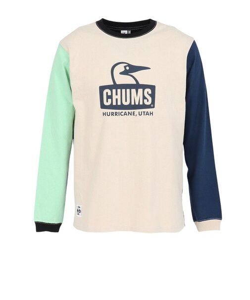 チャムス（CHUMS）ブービーフェイス ブラッシュドロングスリーブTシャツ CH01-2667-C110
