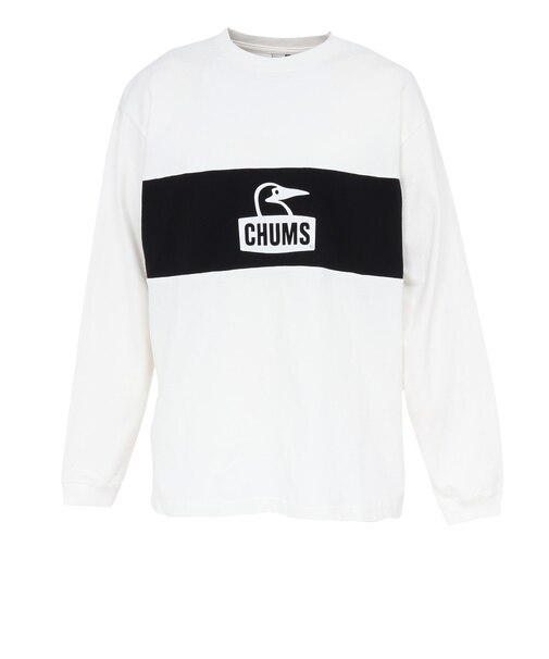 チャムス（CHUMS）カーンズ パネル ロングスリーブTシャツ CH01-2652-W049