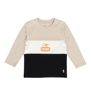 チャムス(CHUMS)キッズ カーンズ パネル ロングスリーブTシャツ CH21-1412-G096