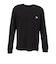 ニューエラ（NEW ERA）長袖 オーバーサイズド ウォーム Tシャツ ワードマークロゴ ブラック 14668841