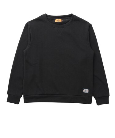 クリフメイヤー（KRIFF MAYER）ジュニア 裏シャギークルー トップス J2517860:19:BLACK
