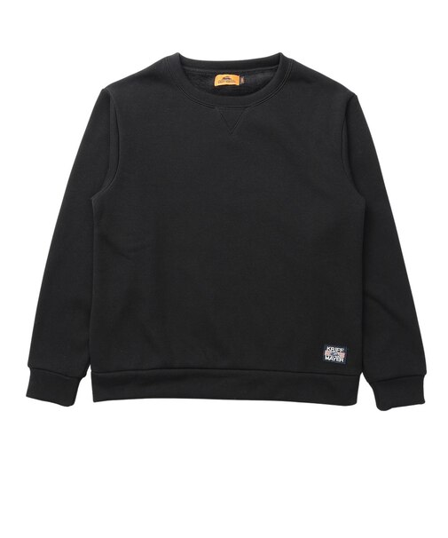クリフメイヤー（KRIFF MAYER）ジュニア 裏シャギークルー トップス J2517860:19:BLACK