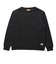 クリフメイヤー（KRIFF MAYER）ジュニア 裏シャギークルー トップス J2517860:19:BLACK