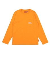 クリフメイヤー(KRIFF MAYER)ジュニア 外遊びイラストロンT(ロゴ) J2517855:45:ORANGE
