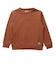 クリフメイヤー（KRIFF MAYER）ジュニア 裏シャギークルー トップス J2517860:29:BROWN