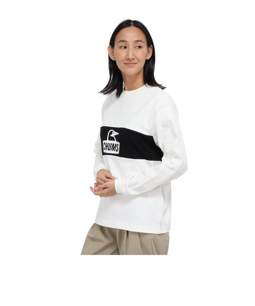 チャムス（CHUMS）Kearns Panel 長袖Tシャツ CH11-2652-W049