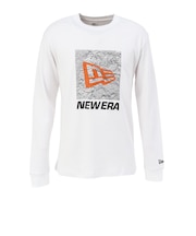 ニューエラ(NEW ERA)長袖 オーバーサイズド ウォーム Tシャツ Topographic Surface 14668842