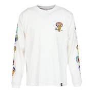 ゴースローキャラバン（GOSLOWCARAVAN）USA/C Hi!PSY!キノコ 長袖Tシャツ 351903 WHT