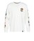 ゴースローキャラバン（GOSLOWCARAVAN）USA/C Hi!PSY!キノコ 長袖Tシャツ 351903 WHT