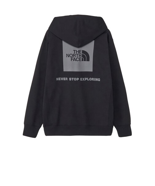 ザ・ノース・フェイス(THE NORTH FACE)トレーナー スウェット バックスクエアロゴフーディ NT62533 K